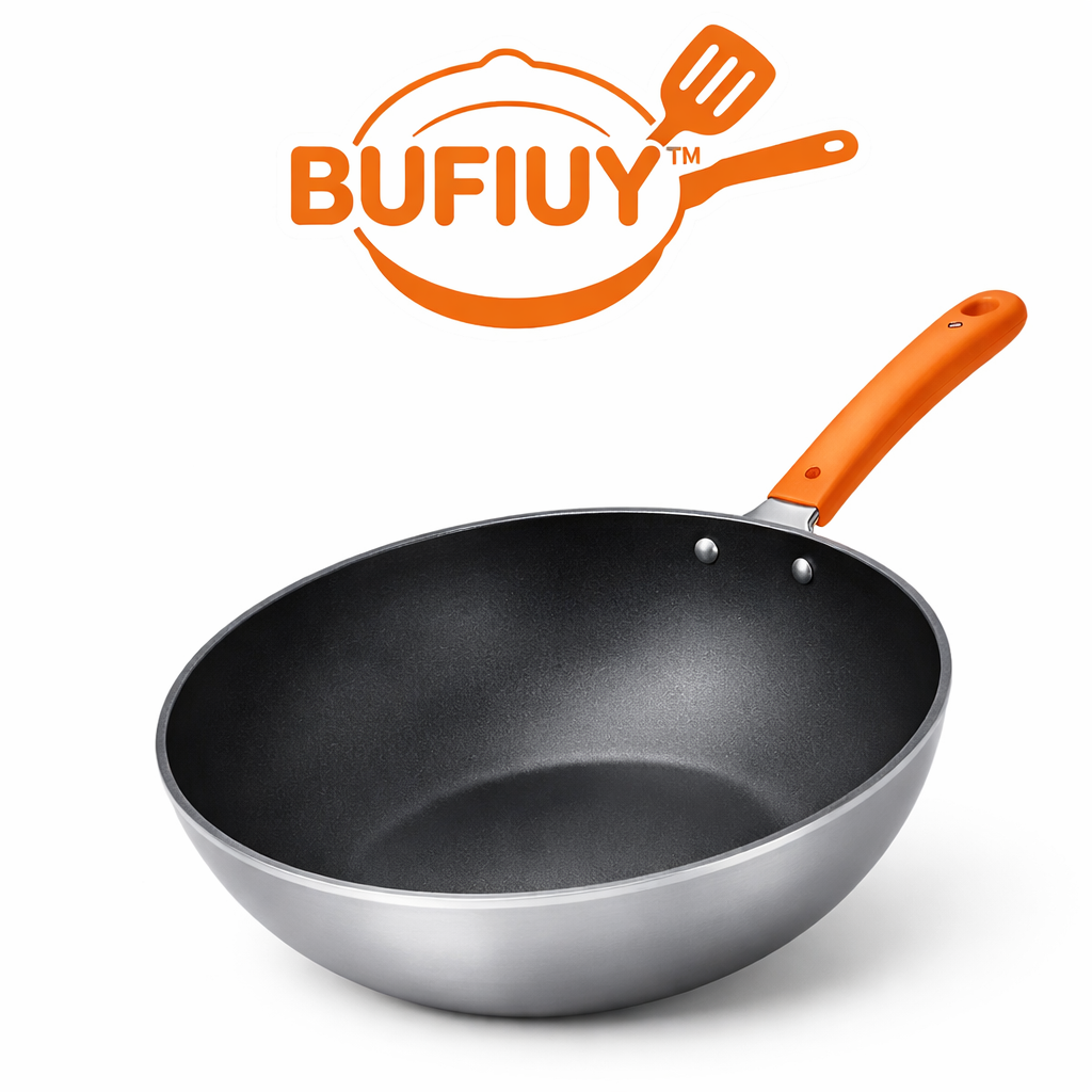 BUFIUY™ ProForge Deep Stir-Fry Wok